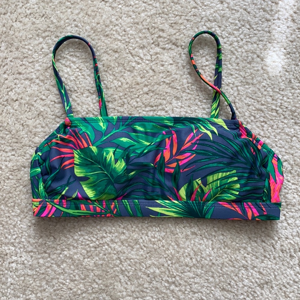 Tropical swim top